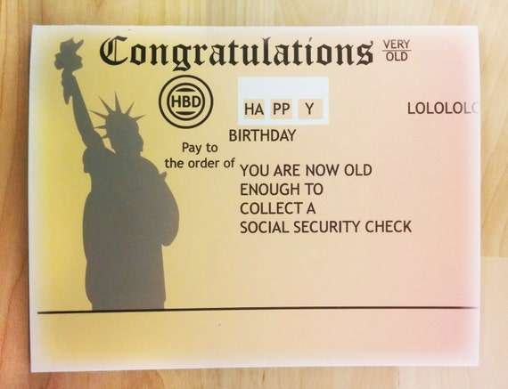 Items similar to Social Security Check