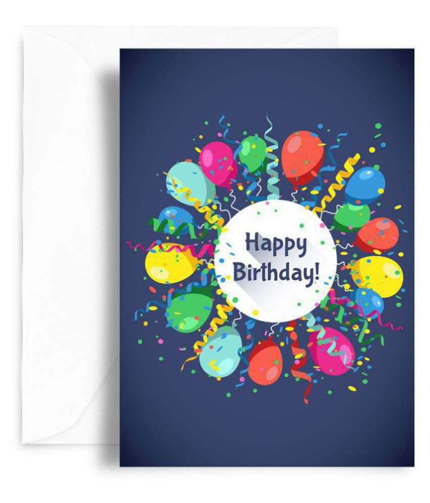 Kaarti Happy Birthday Greeting Card
