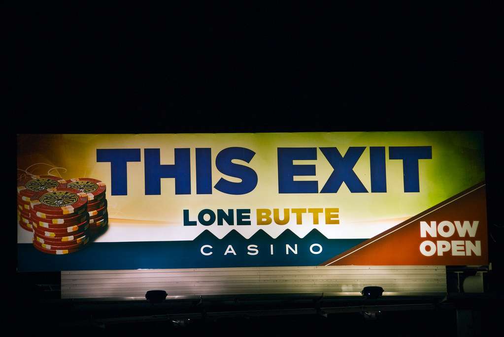 Lone Butte Casino billboard