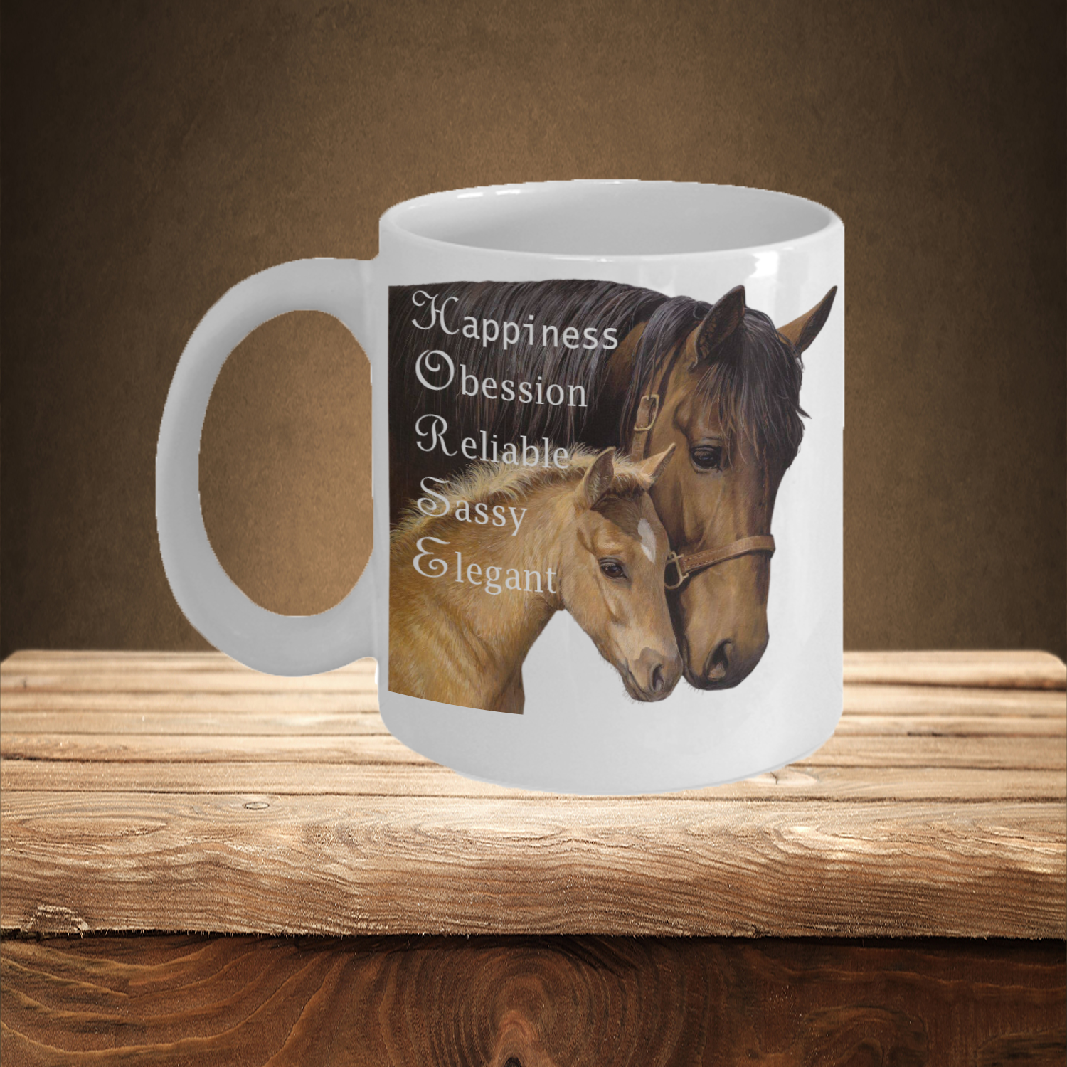 Love Horses Coffee Mug  Horse Riding Equestrian Dressage Show Jumping ...