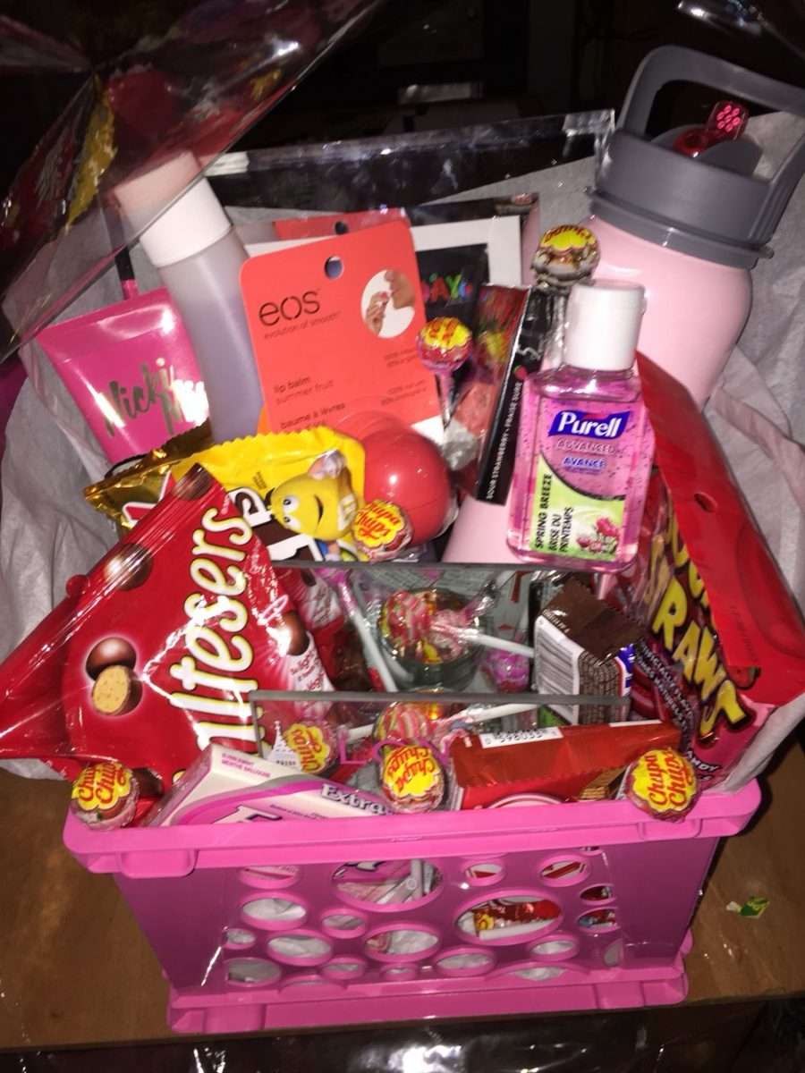 Made a gift basket for my best friend