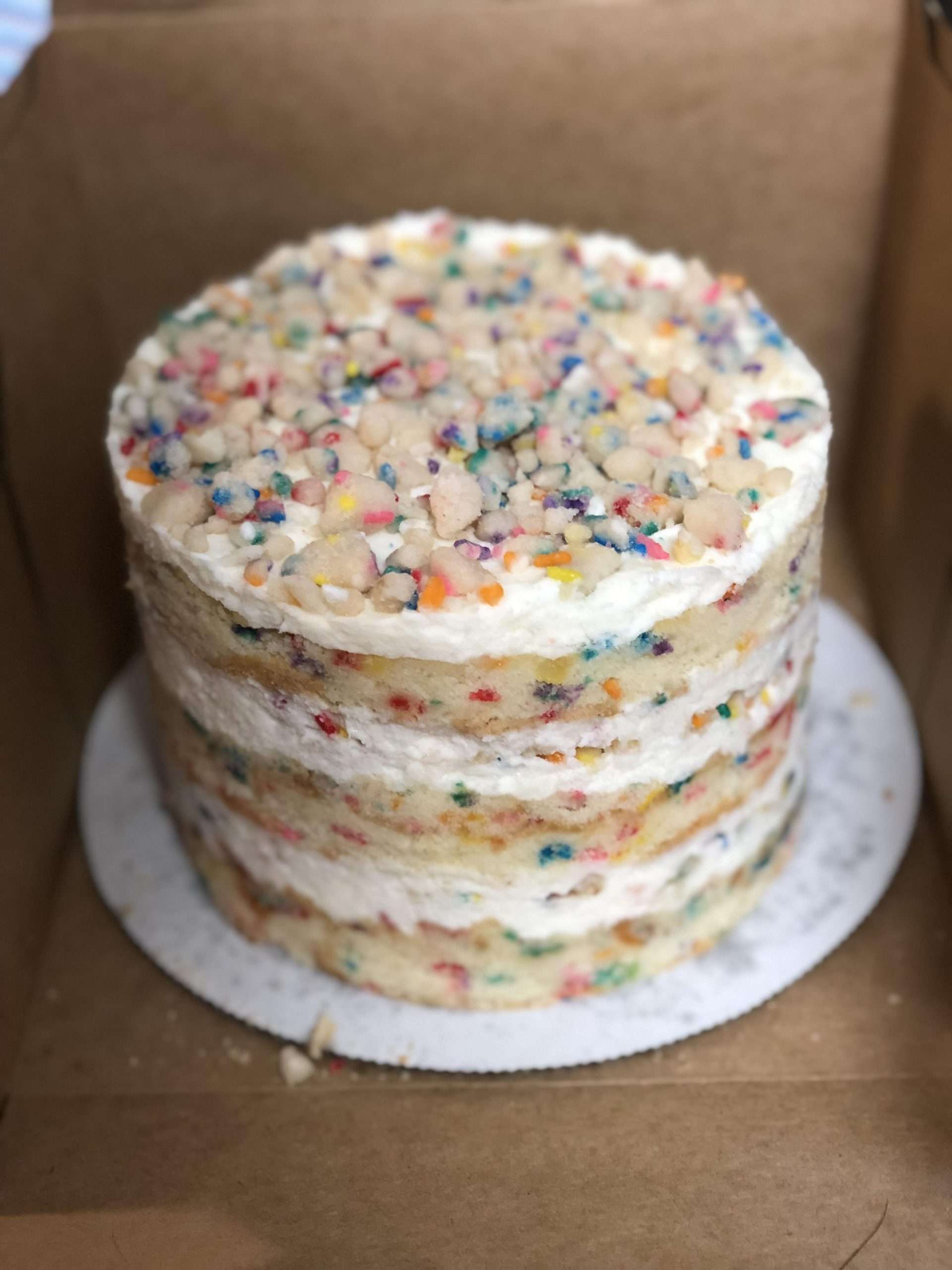 Milk Bar Birthday Cake I assembled! : Baking