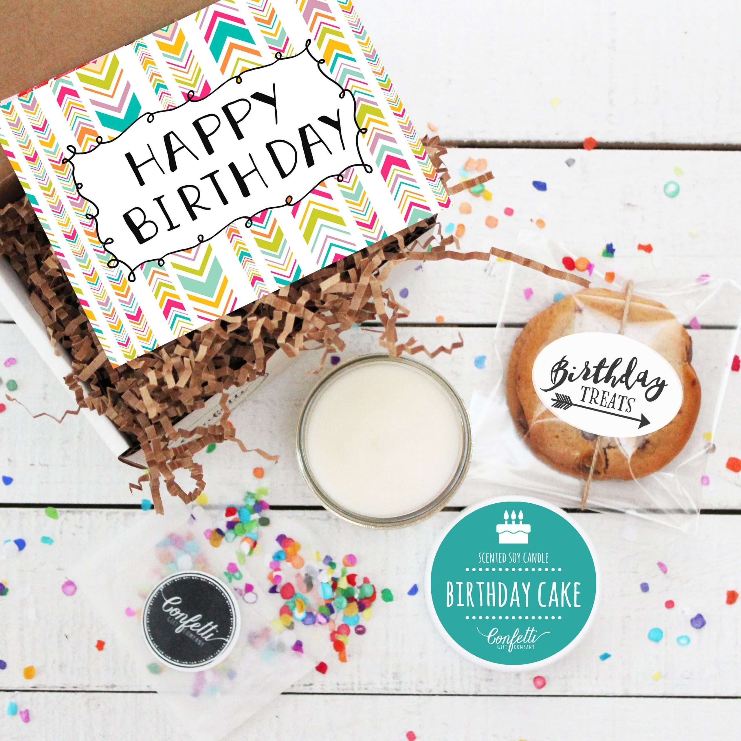 Mini Happy Birthday Gift Box