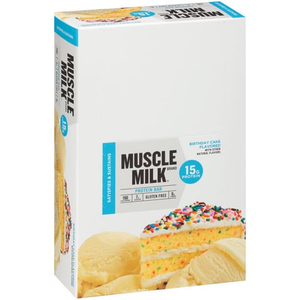 Muscle Milk® Birthday Cake Flavored Protein Bars 12