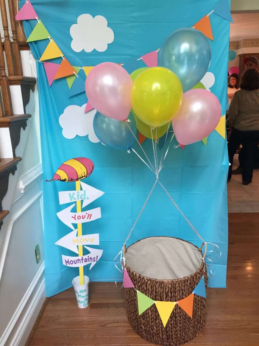 Oh the Places youll Go babys 1st birthday #birthdayparty #drseuss # ...