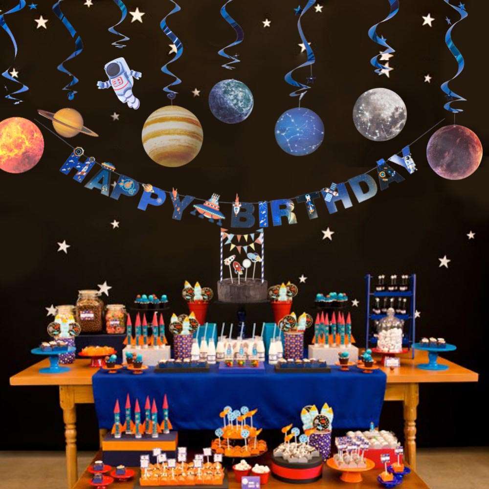 Outer Space Theme Party Decoration Solar System Star ...