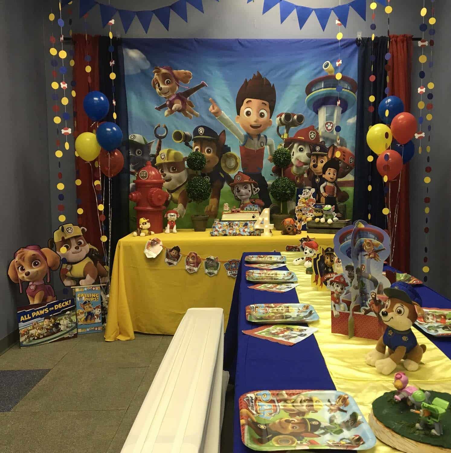 Paw Patrol Themed Party For 4 Year Old Birthday Boy  Princesses &  Princes