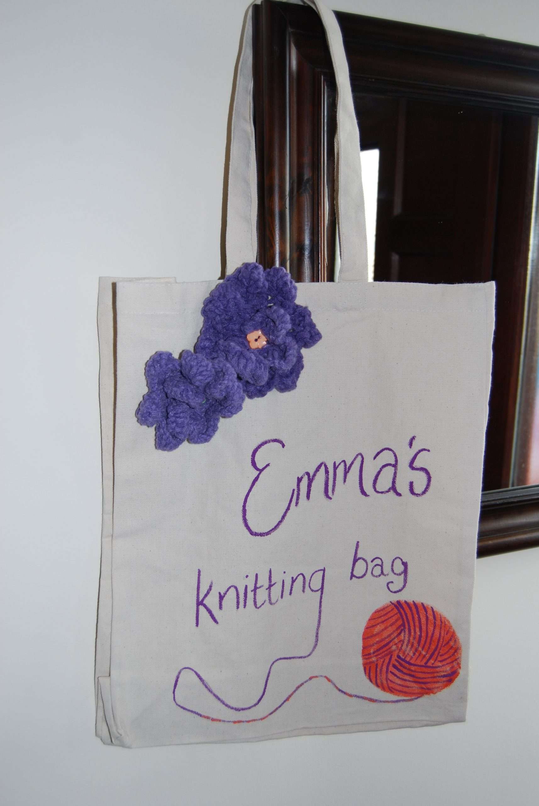 Personalised Knitting Bag