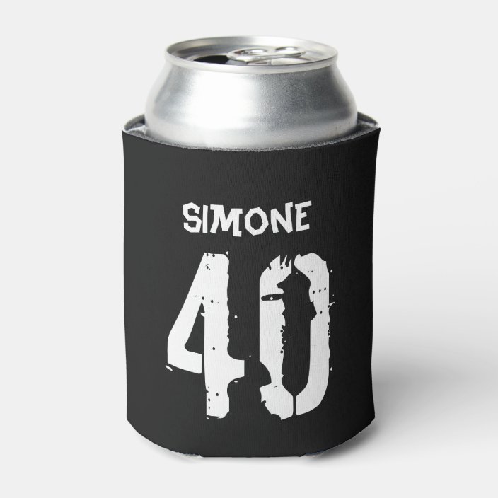 Personalized Beer Koozies 40Th Birthday