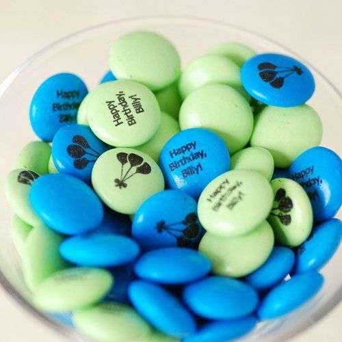 Personalized Birthday Mint Chocolate Candy