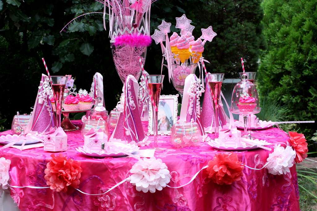 Pink Princess Birthday Party on a Budget