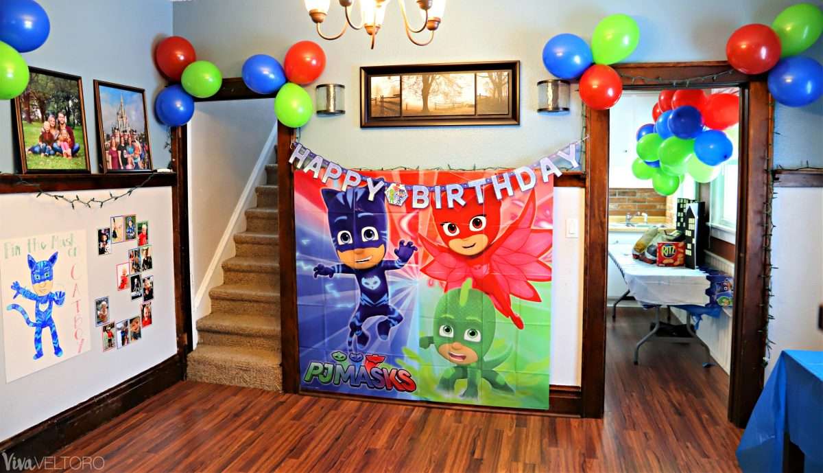 PJ Masks Party Supplies + DIY Birthday Ideas