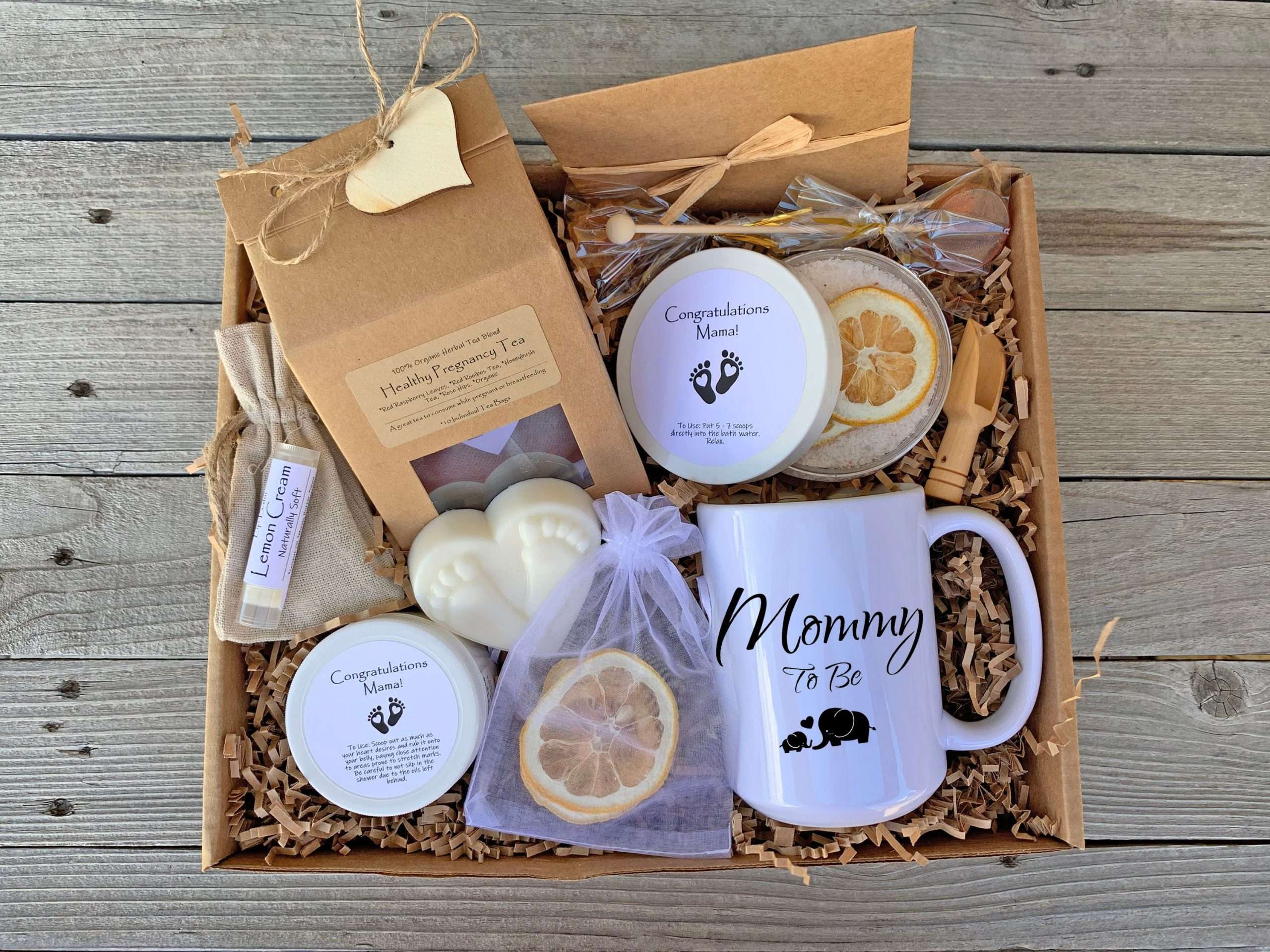 Pregnancy Gift Basket, New Mom Care Package, Expecting Mom ...