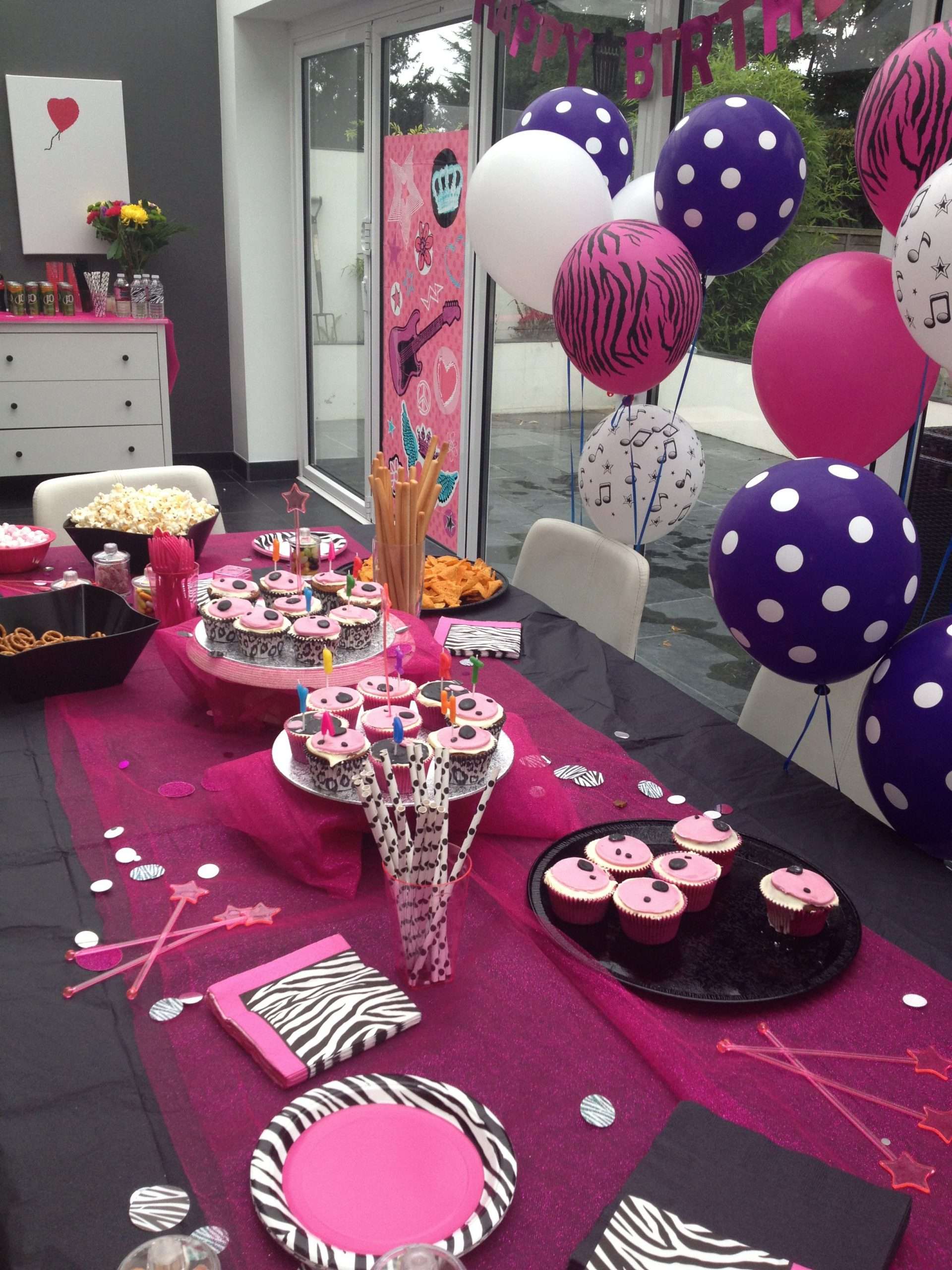 Rock and pink party. Girl 8 years old. You can also do a ...