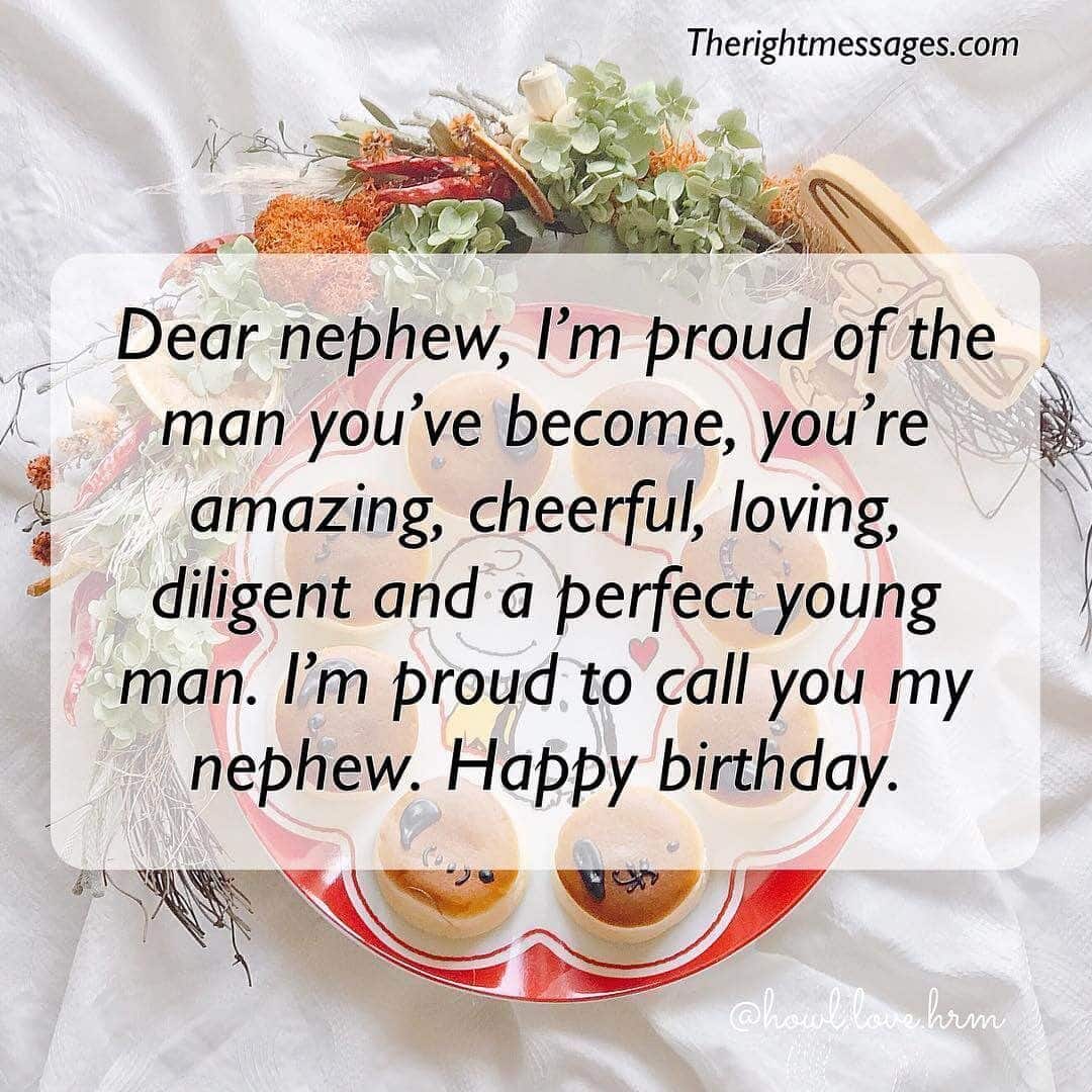 Short &  Long Birthday Wishes, Messages For Nephew
