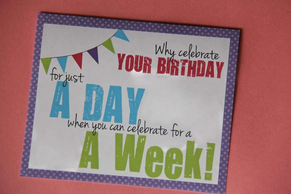 Sometimes Creative: Week Long Birthday Celebration