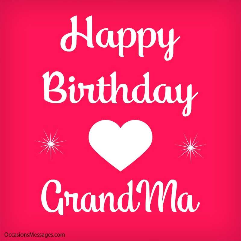 Special Birthday Wishes for Grandmother
