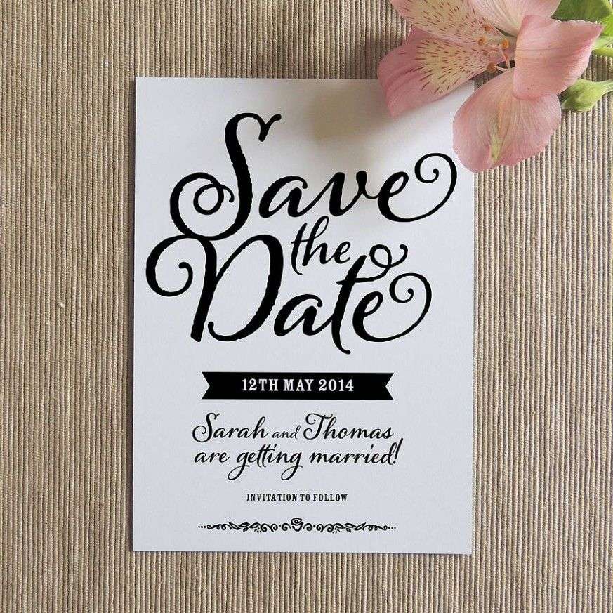 Ten Precautions You Must Take Before Attending Save The Date Invites ...