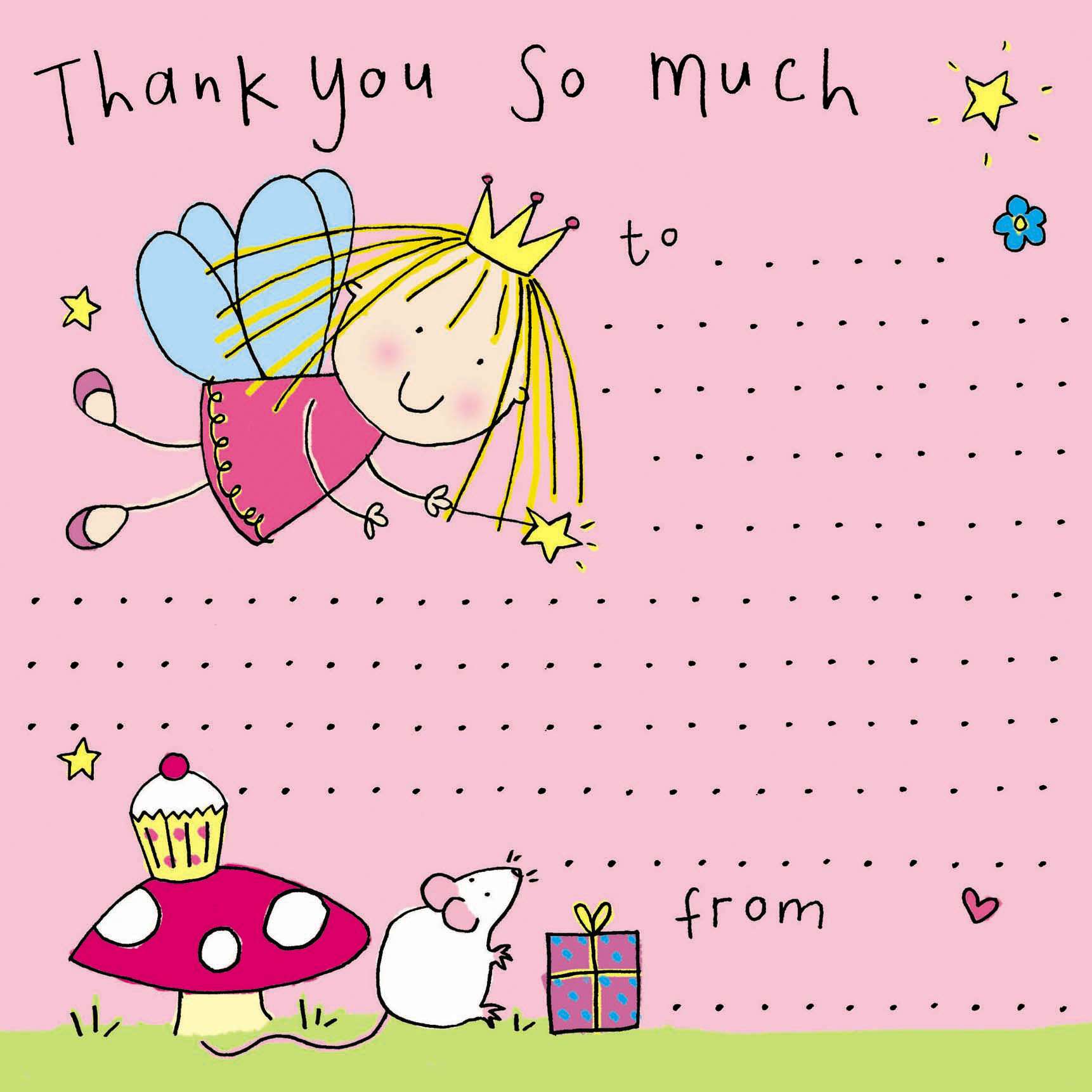 thank you notes for kids, thank you cards for children ...