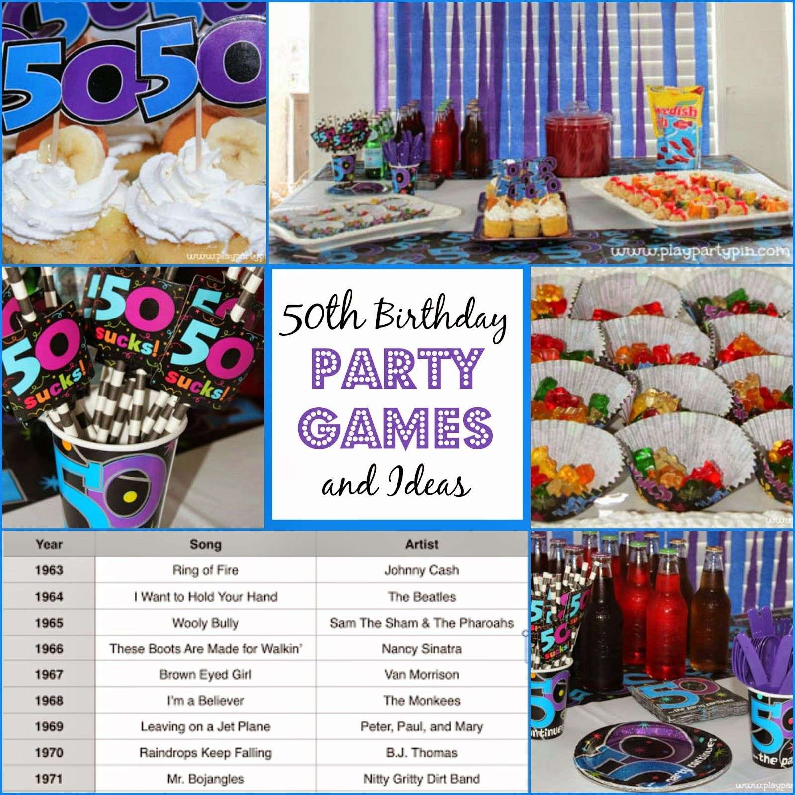 The Best 50th Birthday Party Ideas
