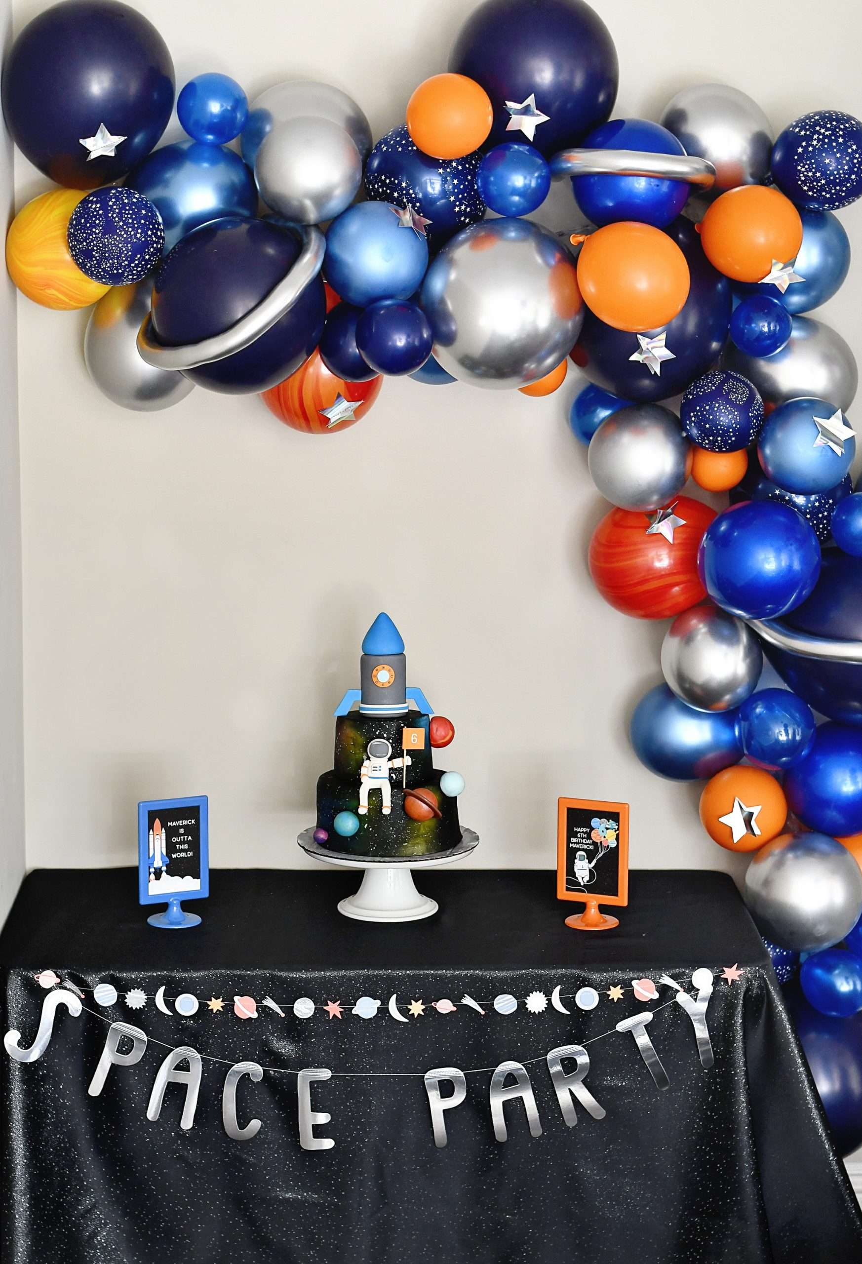 Throw a Space Themed Birthday Party that