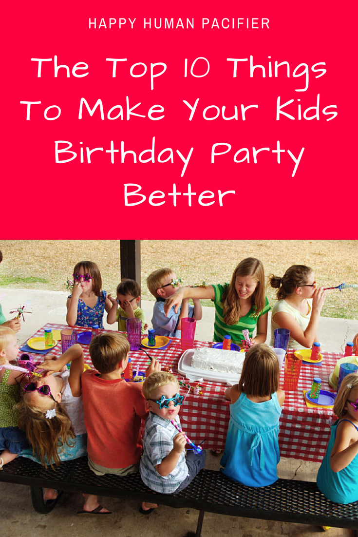 Top Kids Birthday Party Ideas