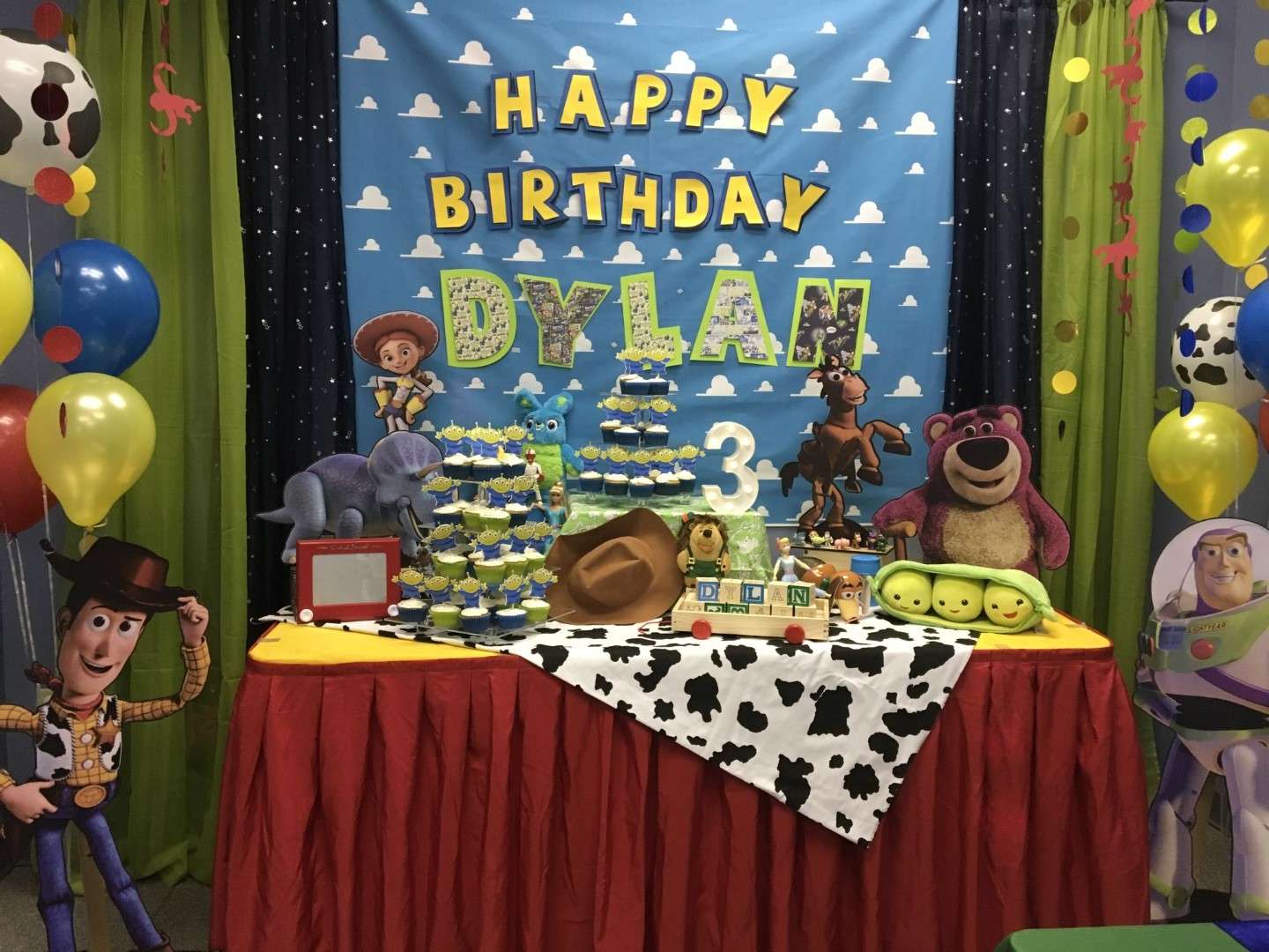 Toy Story Theme 3 Year Old Birthday Party Orlando FL  Princesses &  Princes