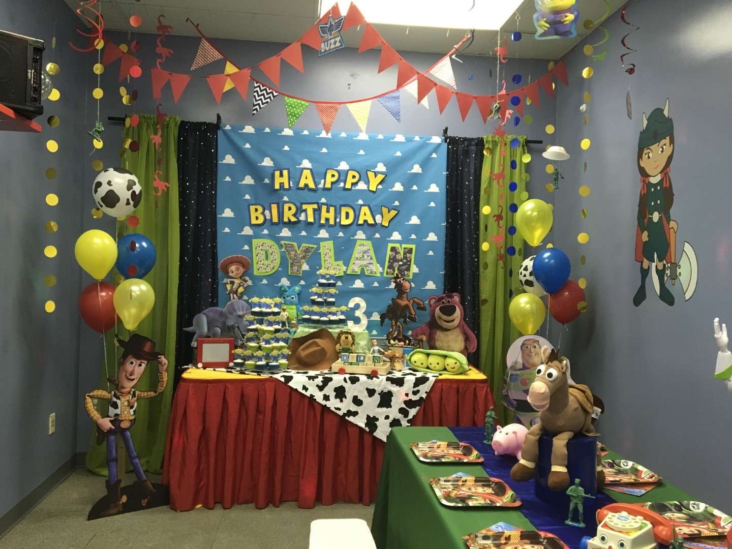 Toy Story Theme 3 Year Old Birthday Party Orlando FL ...