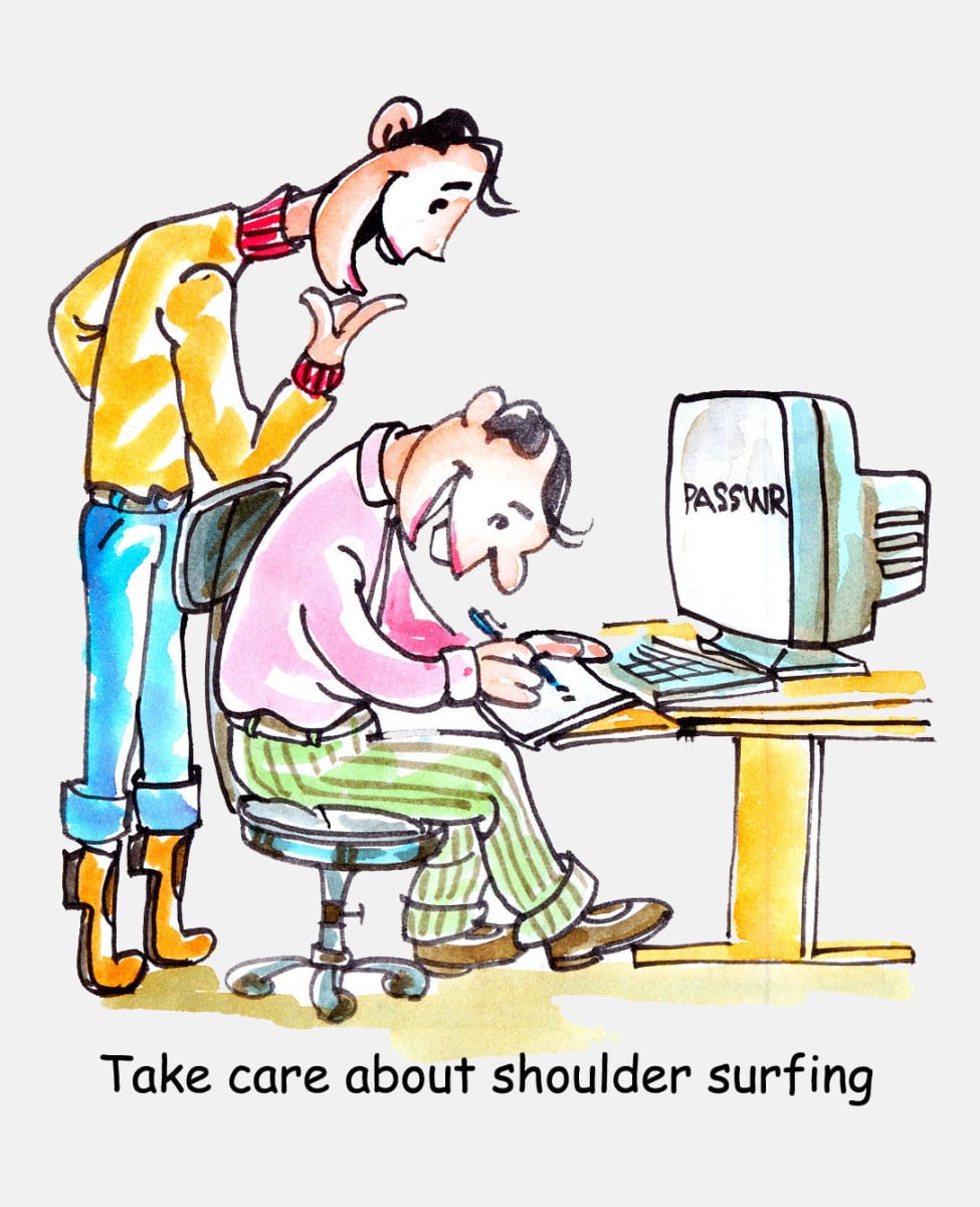 What Is Shoulder Surfing?